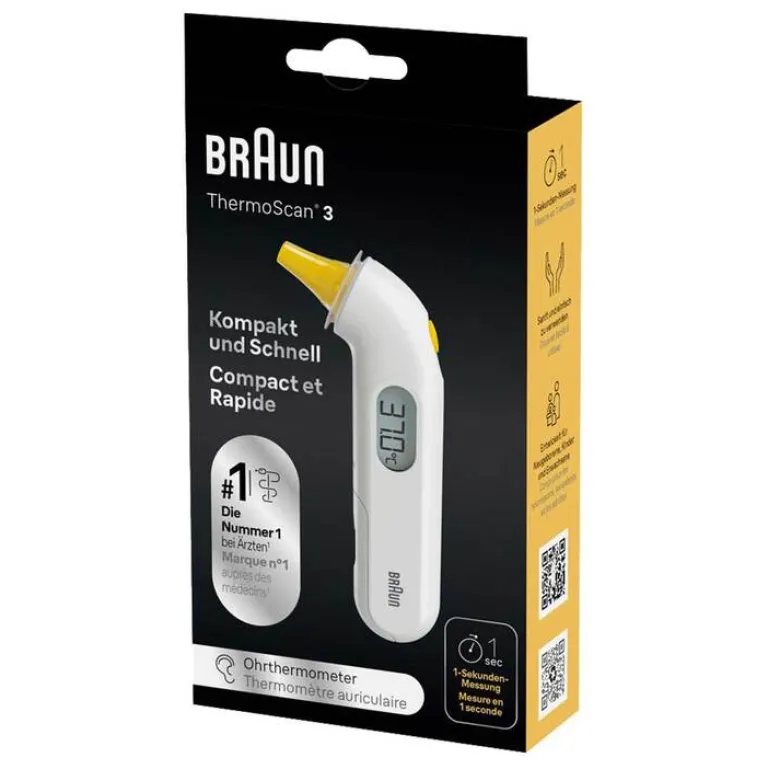 Sale Braun Thermoscan 3 IRT 3030 Ohrthermometer, 1 St