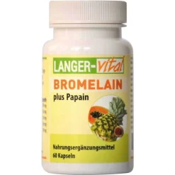 Discount Bromelain 160 mg + Papain 160 mg Tg. Kapseln, 60 St Enzyme|Verdauung