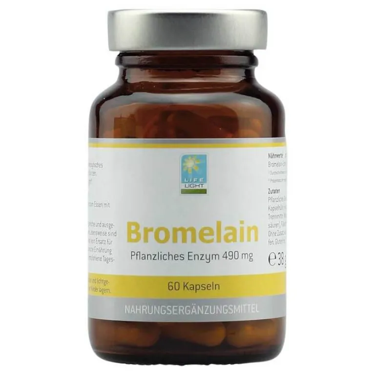 Online Bromelain 500 mg Kapseln, 60 St Enzyme|Enzyme