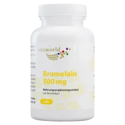 Bromelain 500 mg Kapseln Vita World, 100 St