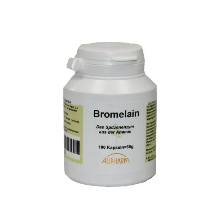 Bromelain Enzym Kapseln, 100 St