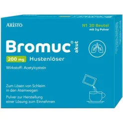 Discount Bromuc akut 200 mg Hustenlöser , 20 St