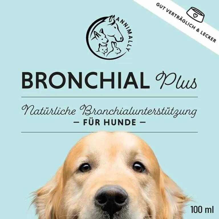Annimally Bronchial Plus Atemwegsmischung Saft für Hunde, 100 ml