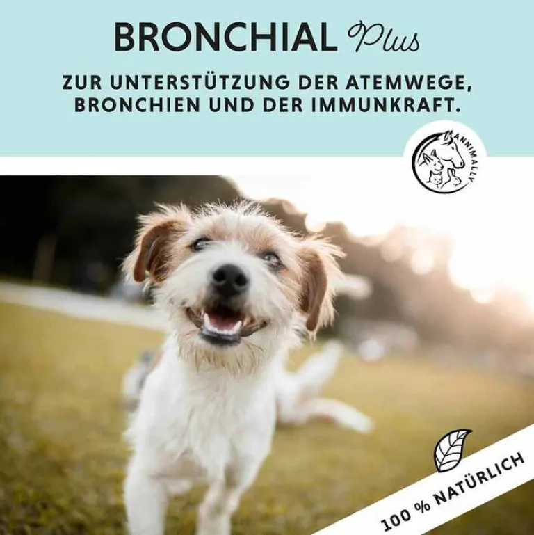 Annimally Bronchial Plus Atemwegsmischung Saft für Hunde, 100 ml