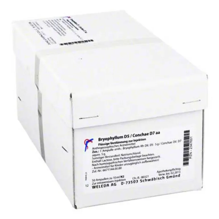Discount Weleda Bryophyllum D 5 / Conchae D 7 Ampullen, 50X10 ml