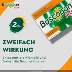 Buscopan plus 10 mg / 500 mg Filmtabletten, 20 St