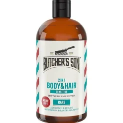 Online Butcher`s Son 2in1 Body & Hair rare sensitive, 420 ml Haare|Duschbäder