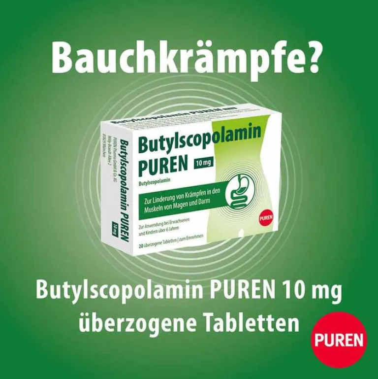 Online Butylscopolamin 10 mg Tabletten, 50 St Verdauung