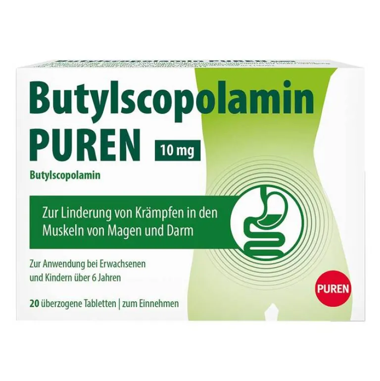 Sale Butylscopolamin 10 mg Tabletten, 20 St Verdauung