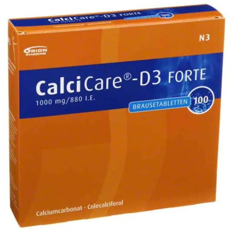 Hot D3 forte Brausetabletten, 100 St Calcium