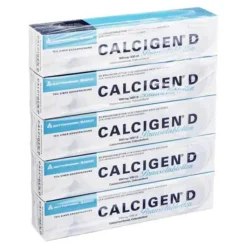 Calcigen D 600 mg / 400 I.E. Brausetabletten, 100 St