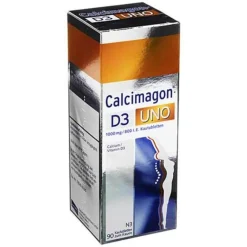 Clearance Calcimagon D3 Uno Kautabletten, 90 St