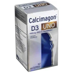 Outlet D3 Uno Kautabletten, 60 St Calcium
