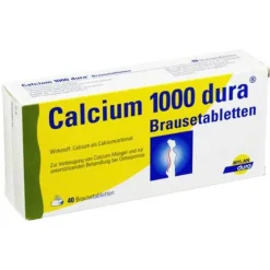 Hot Calcium 1000 Brausetabletten, 40 St Calcium