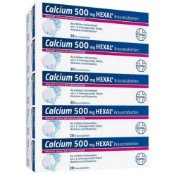 Online Hexal Calcium 500 Brausetabletten, 100 St