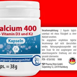 Best Calcium 400 Kapseln, 60 St Calcium