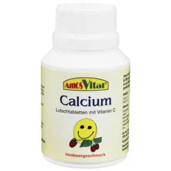 Calcium 200 mg + Vitamin C 30 mg Amosvital Lutsch., 50 St