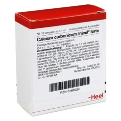 Best Calcium carbonicum forte Ampullen, 10 St Heel