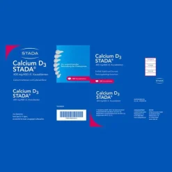 New Stada Calcium D3 ® 600 mg/400 I.E. Kautabletten, 120 St