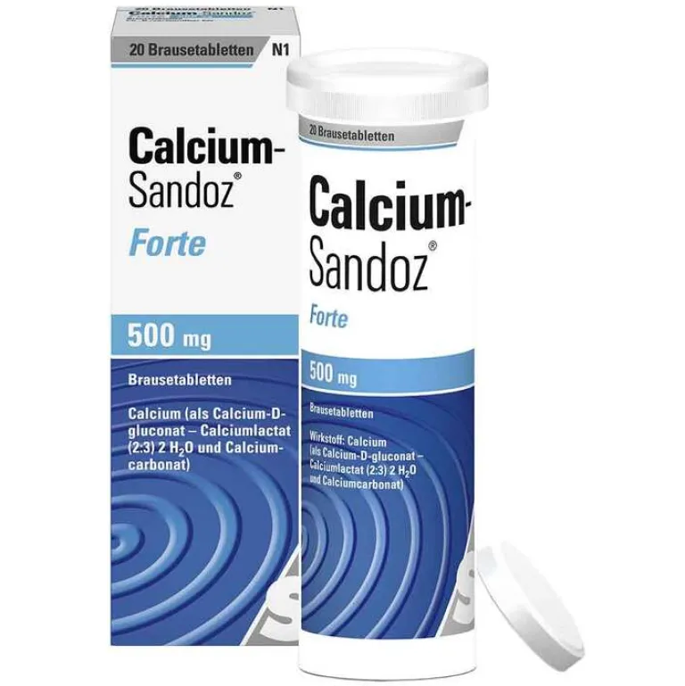 Sale Calcium Sandoz Forte 500 mg Brausetabletten, 20 St Calcium