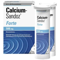 Hot Calcium-Sandoz Calcium Sandoz Forte 500 mg Brausetabletten, 2X20 St