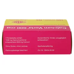 Sale Calcium 600 mg Filmtabletten, 100 St Calcium