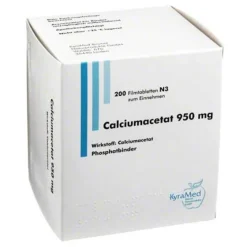 Best KyraMed Calciumacetat 950 mg Filmtabletten, 200 St