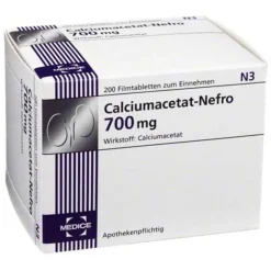 Discount Calciumacetat Nefro 700 mg Filmtabletten, 200 St Calcium