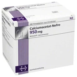 Sale Medice Calciumacetat Nefro 950 mg Filmtabletten, 200 St