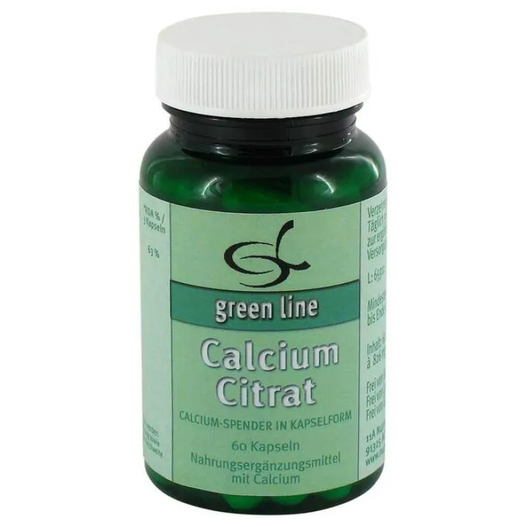 New Calciumcitrat Kapseln, 60 St Calcium