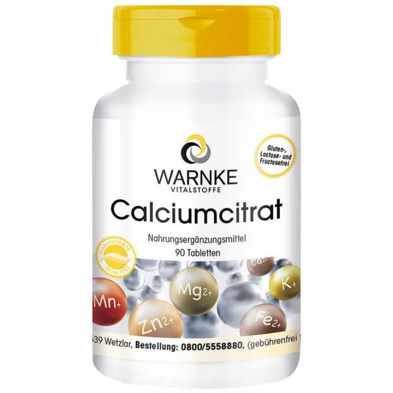 New Calciumcitrat Tabletten, 90 St Calcium