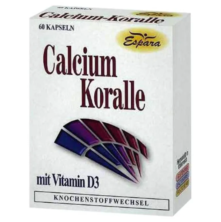 Online Espara Calcium-Koralle Kapseln, 60 St