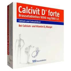 Hot Calcivit D forte Brausetabletten, 100 St