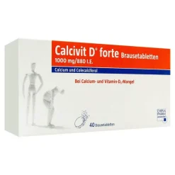 Calcivit D forte Brausetabletten, 40 St