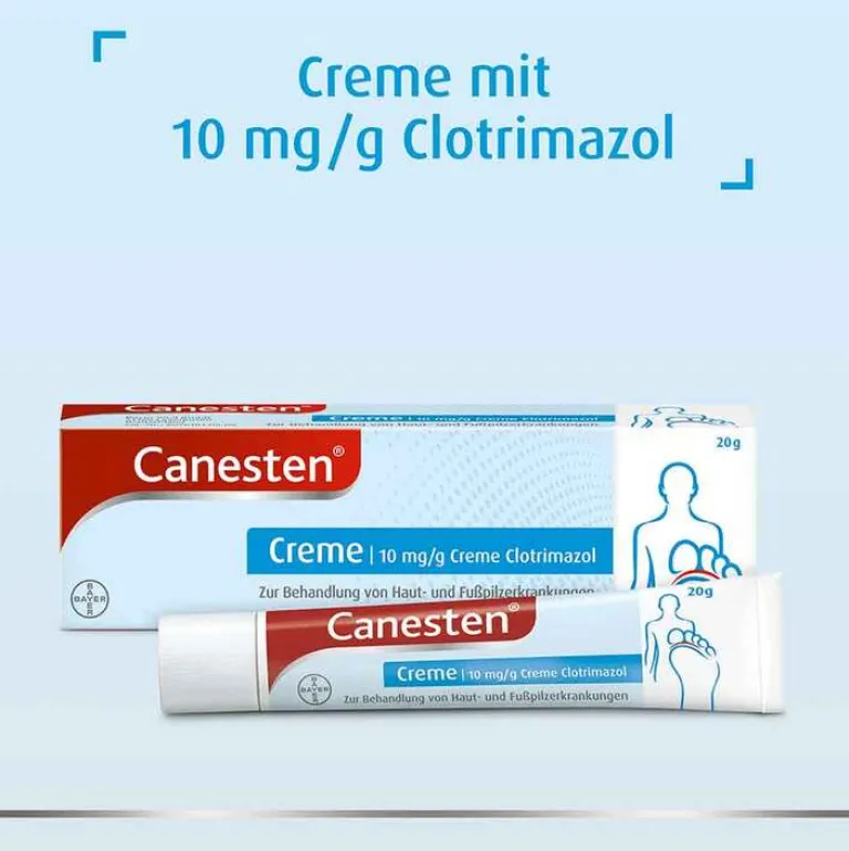 Discount Canesten Creme gegen Pilzerkrankungen an Haut & Füßen , 20 g