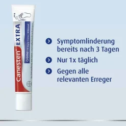 Canesten EXTRA Creme gegen Haut- und Fußpilzerkrankungen, 2x50 g