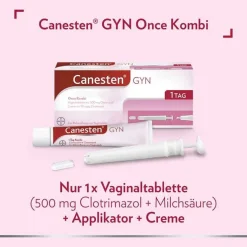 Canesten GYN Once Kombi zur Behandlung von Scheidenpilz, 1 P