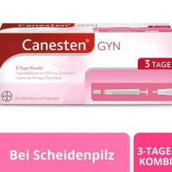 Hot ® GYN 3-Tage-Kombi zur effektiven Behandlung von Scheidenpilz, 1 P Scheidenpilz Medikamente|Scheidenpilz Creme