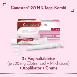 Hot ® GYN 3-Tage-Kombi zur effektiven Behandlung von Scheidenpilz, 1 P Scheidenpilz Medikamente|Scheidenpilz Creme