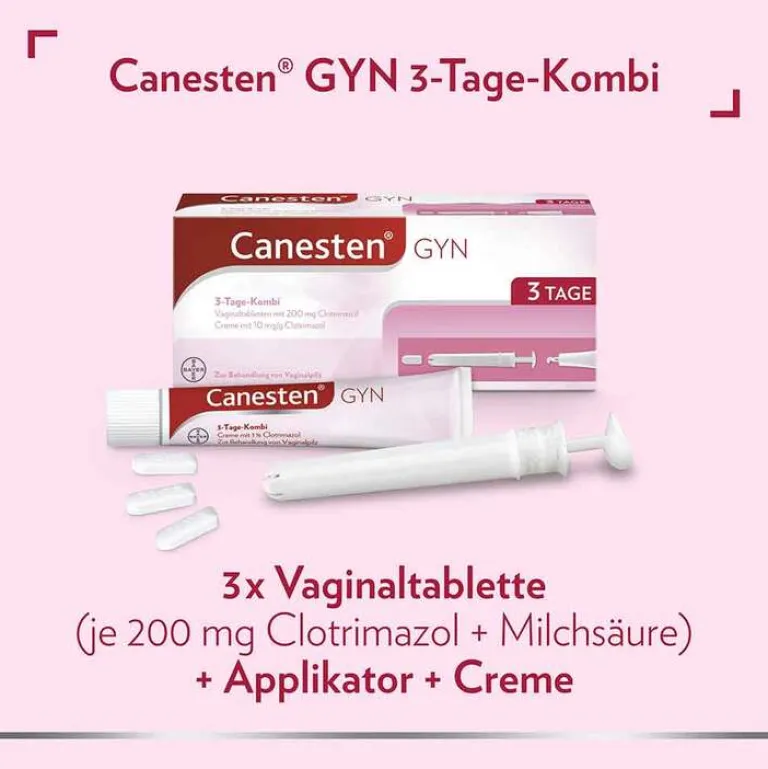 Hot ® GYN 3-Tage-Kombi zur effektiven Behandlung von Scheidenpilz, 1 P Scheidenpilz Medikamente|Scheidenpilz Creme