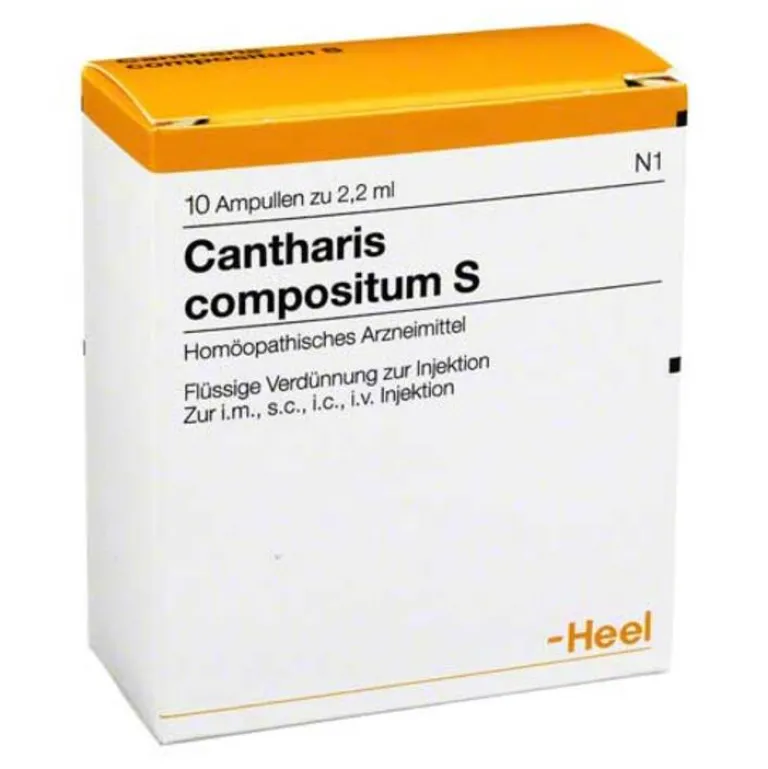 Heel Cantharis Compositum S Ampullen, 10 St