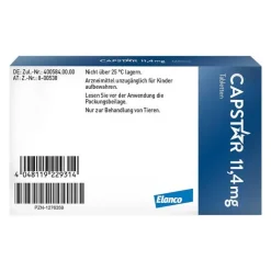 CAPSTAR™ 11,4 mg Tabletten für Katzen und kleine Hunde, 6 St