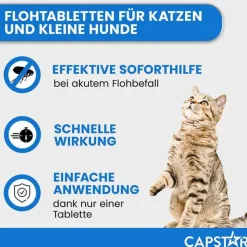 CAPSTAR™ 11,4 mg Tabletten für Katzen und kleine Hunde, 6 St