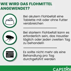 Online Capstar ™ 57 mg Tabletten für große Hunde, 6 St