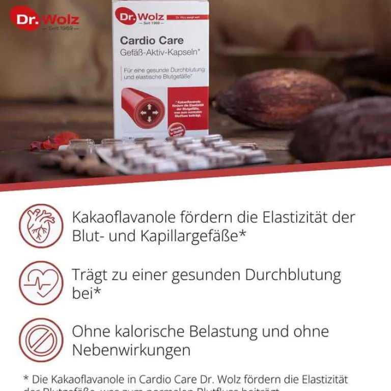 Sale Dr. Wolz Cardio Care Kapseln, 60 St