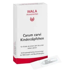 New Wala Carum Carvi Kinderzäpfchen, 10X1 g