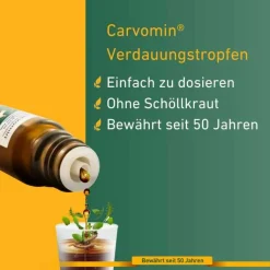 Carvomin Verdauungstropfen, 50 ml