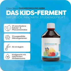 Online Darmreinigung Kids Flüssigkeit zum Einnehmen, 500 ml Bakterienkulturen