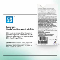 New boost Eucalyptus white Kaugummi, 10 St Zahnpflegekaugummi|Mundpflege