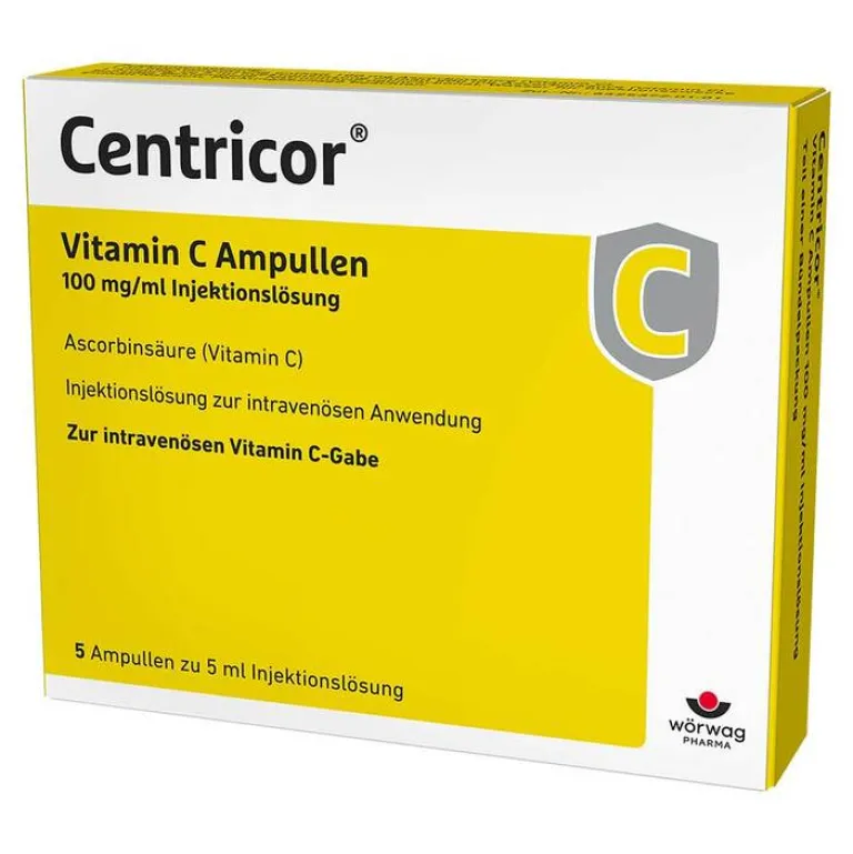 Sale Centricor ® Vitamin C Ampullen 100 mg/ml Injektionslösung , 5X5 ml